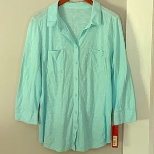 Merona long sleeve button down shirt